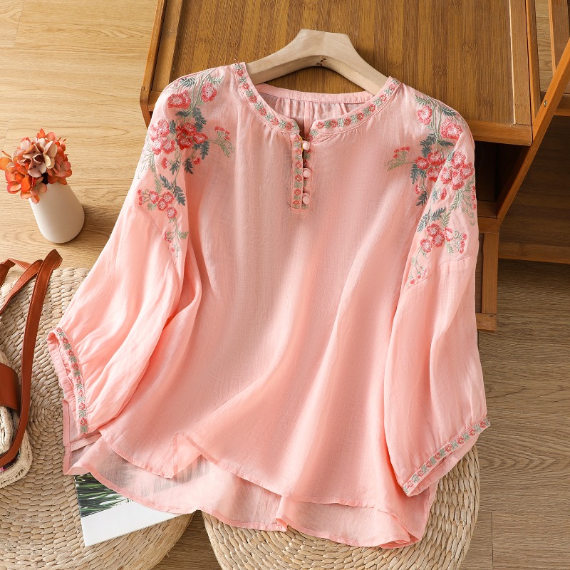 Embroidery Class - Abbigliamento da donna in stile cinese