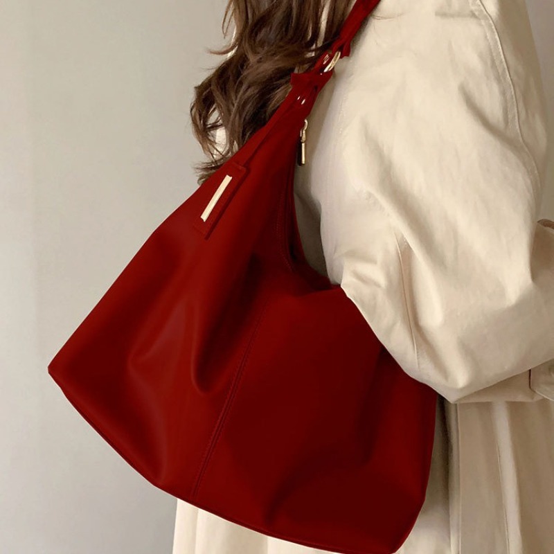 Embroidery Class - Borsa tote vintage di grande capacità