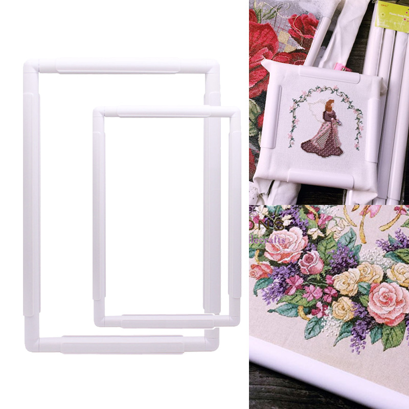 Embroidery Hoop Square - Set di cornici per ricamo di