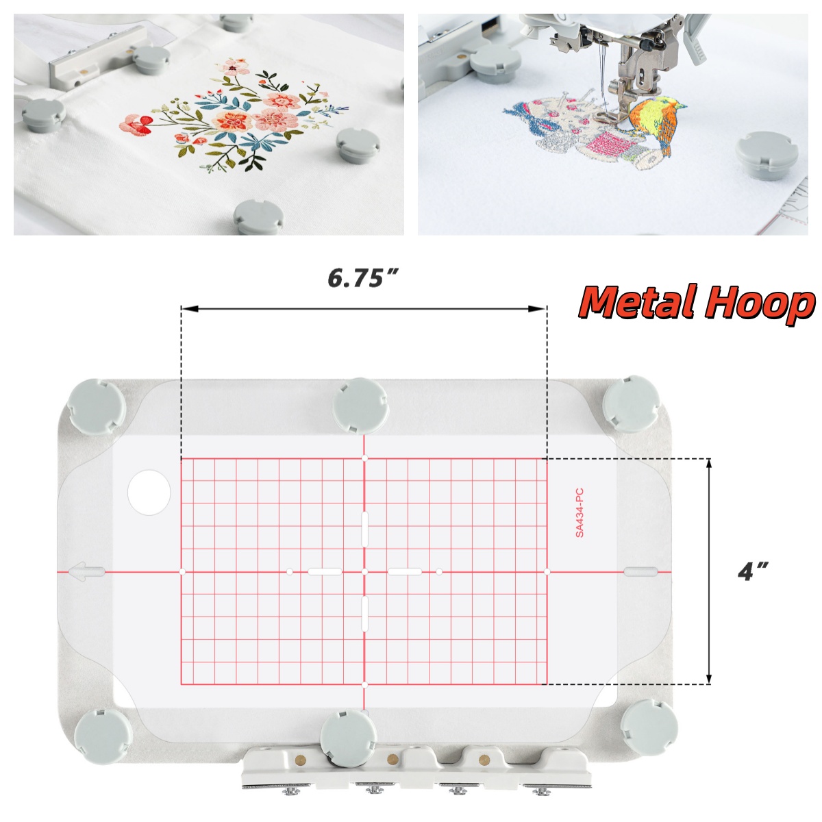 Embroidery Generator - Telaio Magnetico per Ricamo in Metallo