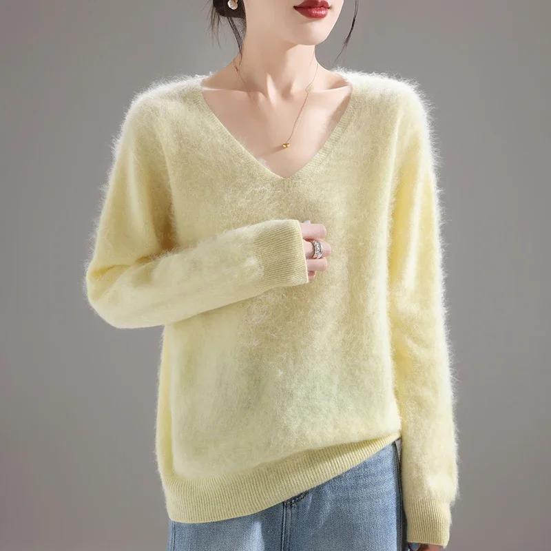 Embroidery A - Maglione da Donna 2025 in 100%