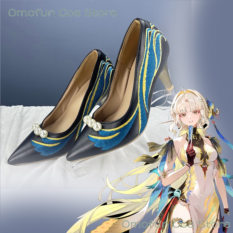 Embroidery Free Pattern - Scarpe da cosplay Wuwa Suisui Wuthering