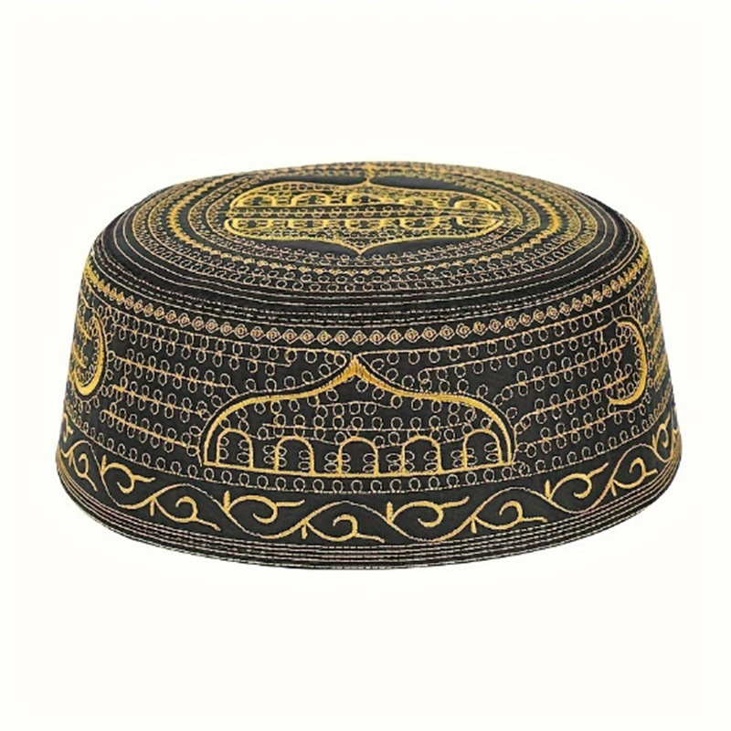 Embroidery Arabic - Ricamo in cotone Uomini arabi Cappello