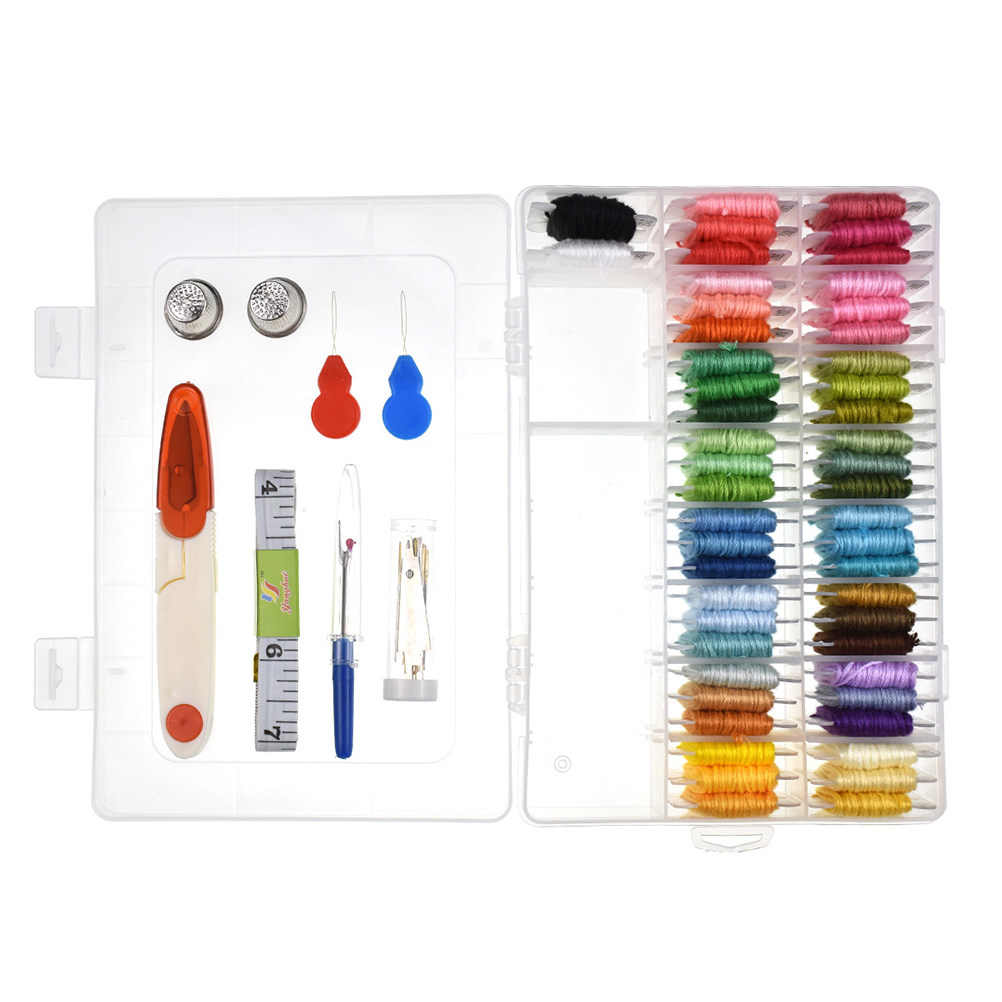 Embroidery Free Pattern - Kit Ricamo Assortito da 50 Pezzi