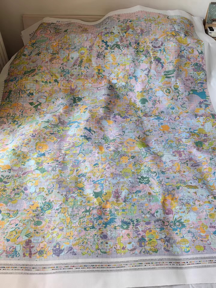 Embroidery Tas - ZZ7074 ZZ7068 14CT 16CT stampato su