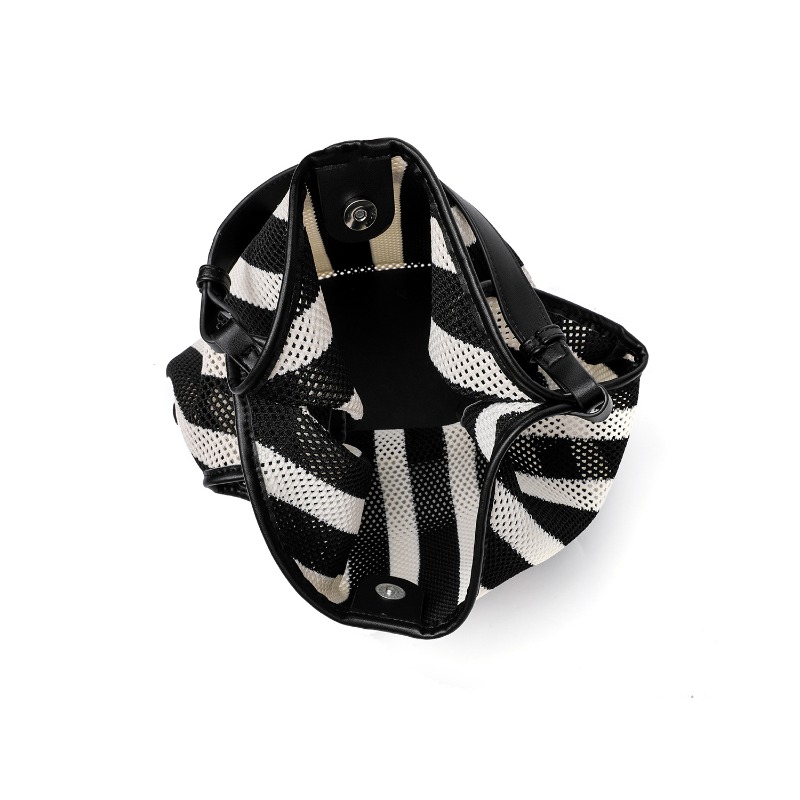 Borsa tote a righe in tessuto  - Embroidery Class recensione e prezzo