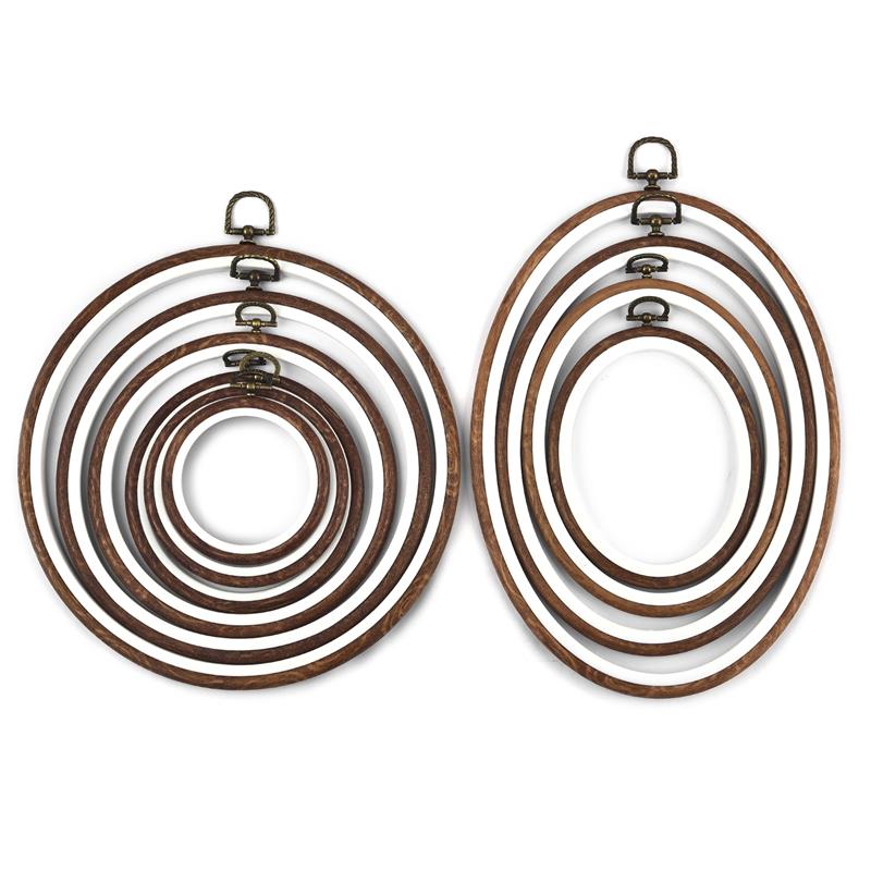 Cerchi da ricamo rotondi ovali - Embroidery Hoop Square recensione e prezzo