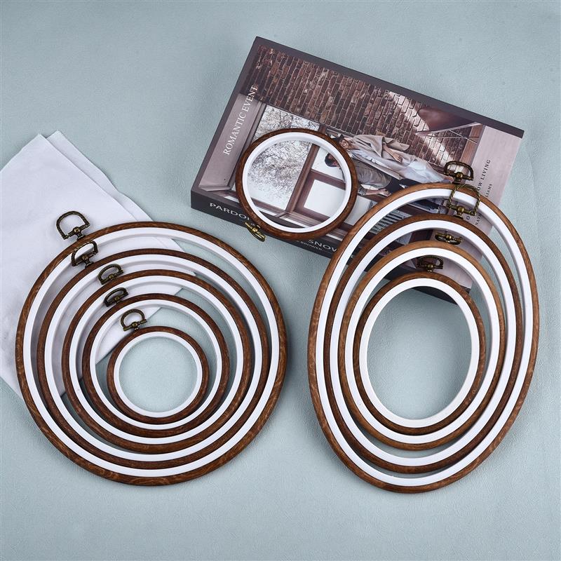Cerchi da ricamo rotondi ovali - Embroidery Hoop Square recensione e prezzo