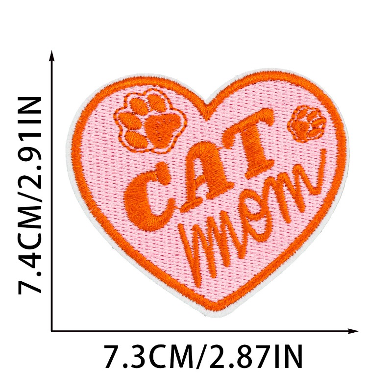 Divertente gatto nero cuore ro - Embroidery On Black Shirt recensione e prezzo
