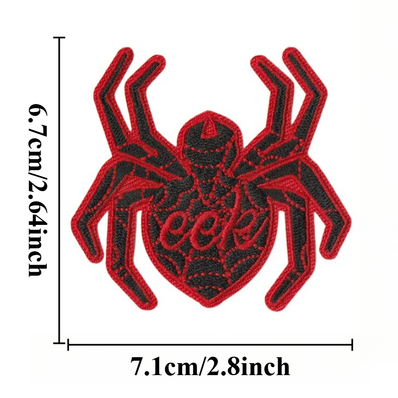 Cartoon Bambini Nero Rosso Rag - Embroidery On Black Shirt recensione e prezzo