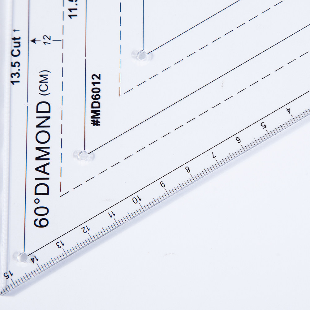 Righello per quilting in acril - Embroidery And Quilting recensione e prezzo