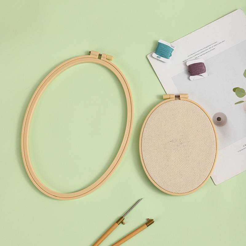 Imitazione bambù plastica oval - Embroidery Hoop Square recensione e prezzo