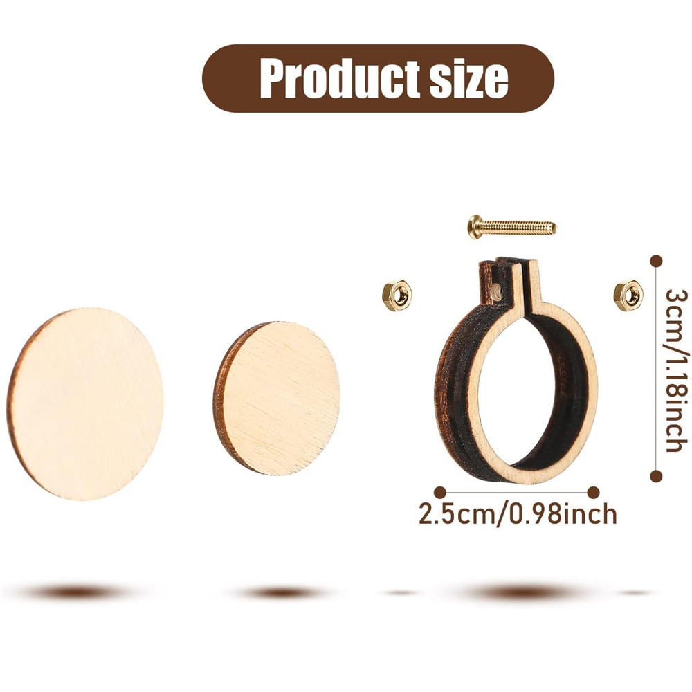 10 pz/set Mini Legno Da Ricamo - Embroidery Hoop Square recensione e prezzo