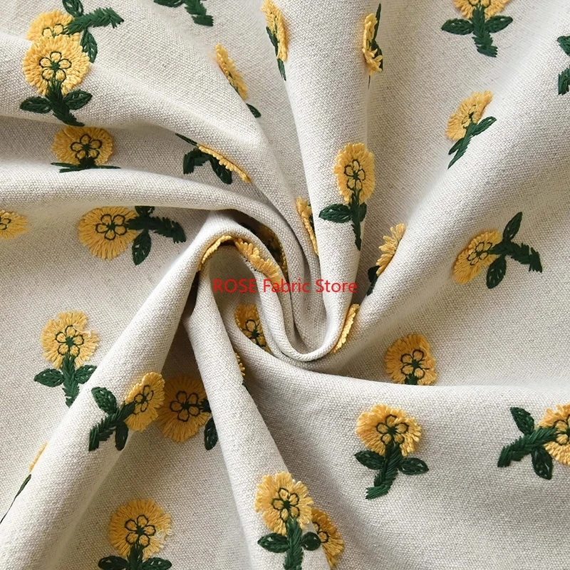 Tovaglia per divano con borsa  - Embroidery Yellow Flower recensione e prezzo