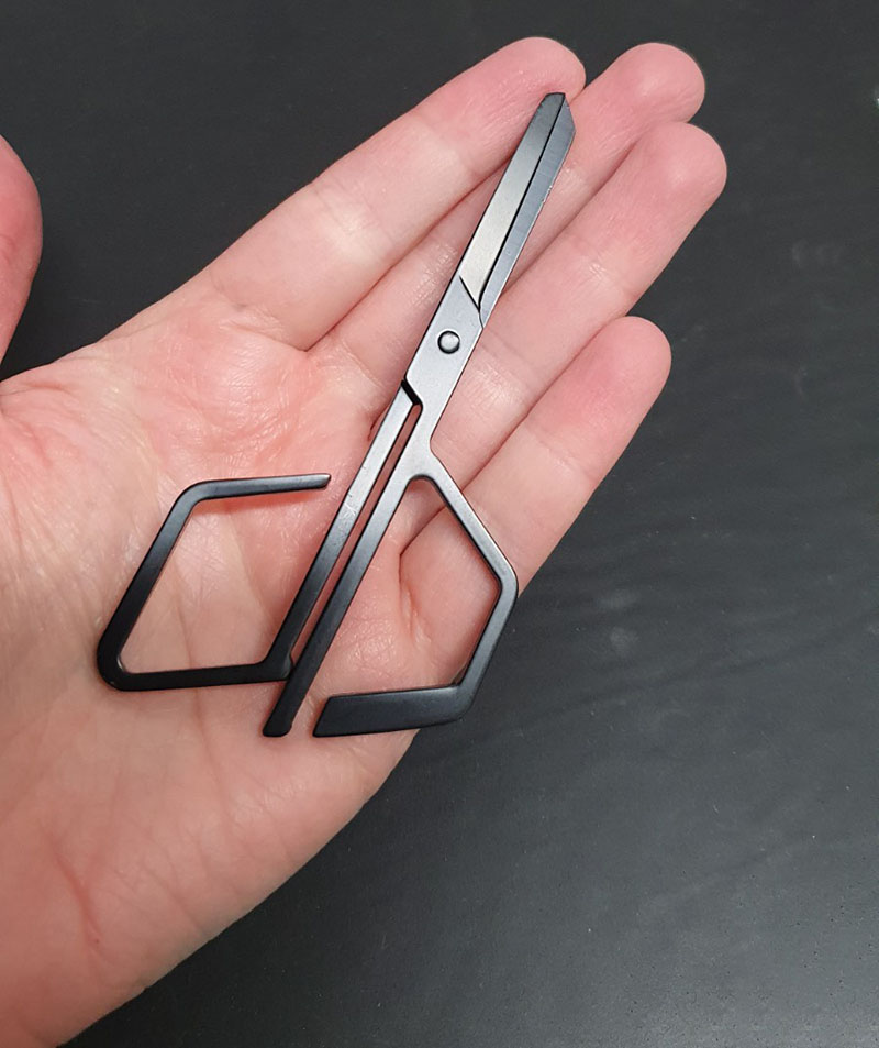 1 pz forbici irregolari nere a - Embroidery Scissors Small recensione e prezzo