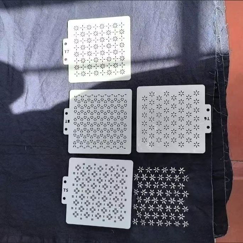 Set di 30 stencil Sashiko, mod - Embroidery And Quilting recensione e prezzo
