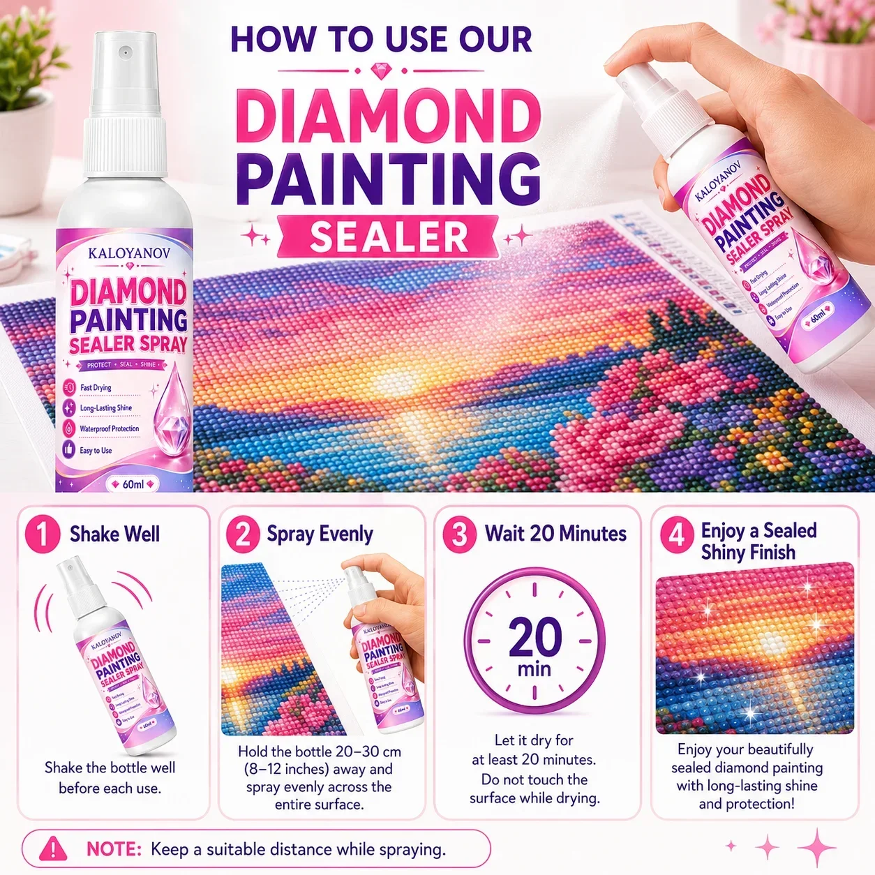 Spray Sigillante per Diamond P - Embroidery Details recensione e prezzo