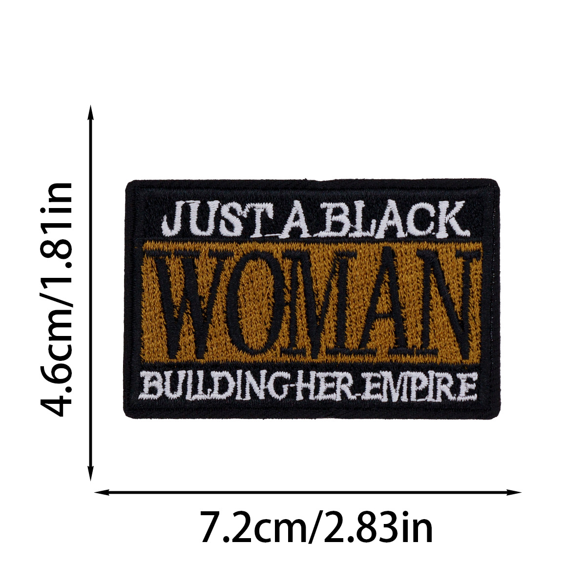 Cartoon Fashion Black Girl Wom - Embroidery On Black Shirt recensione e prezzo