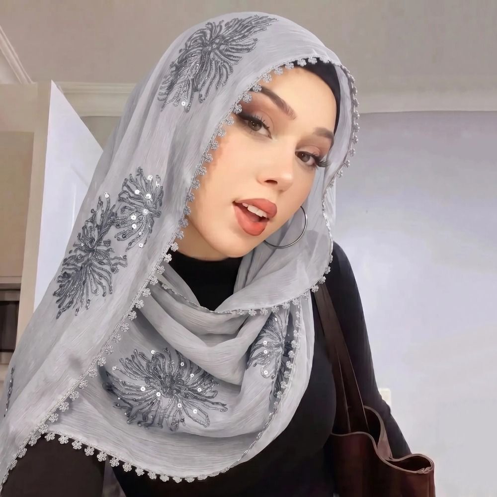Hijab Musulmano Elegante, Copr - Embroidery Arabic recensione e prezzo