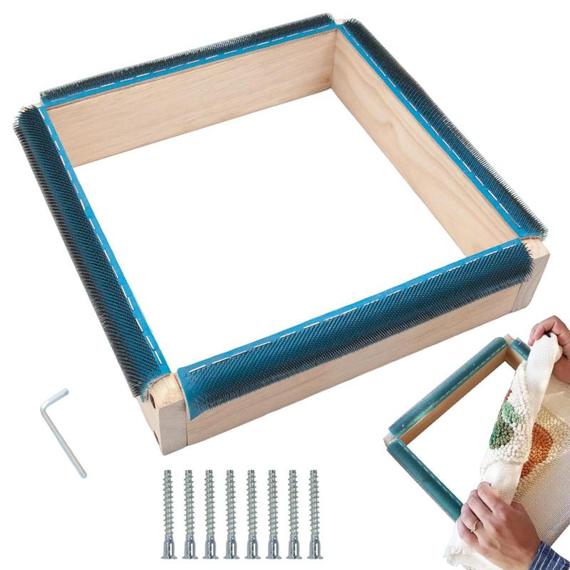 Strisce di pinza in legno con  - Embroidery Hoop Square recensione e prezzo