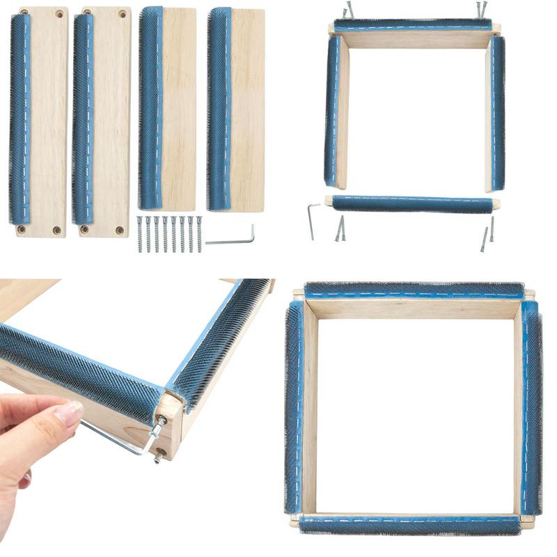 Strisce di pinza in legno con  - Embroidery Hoop Square recensione e prezzo