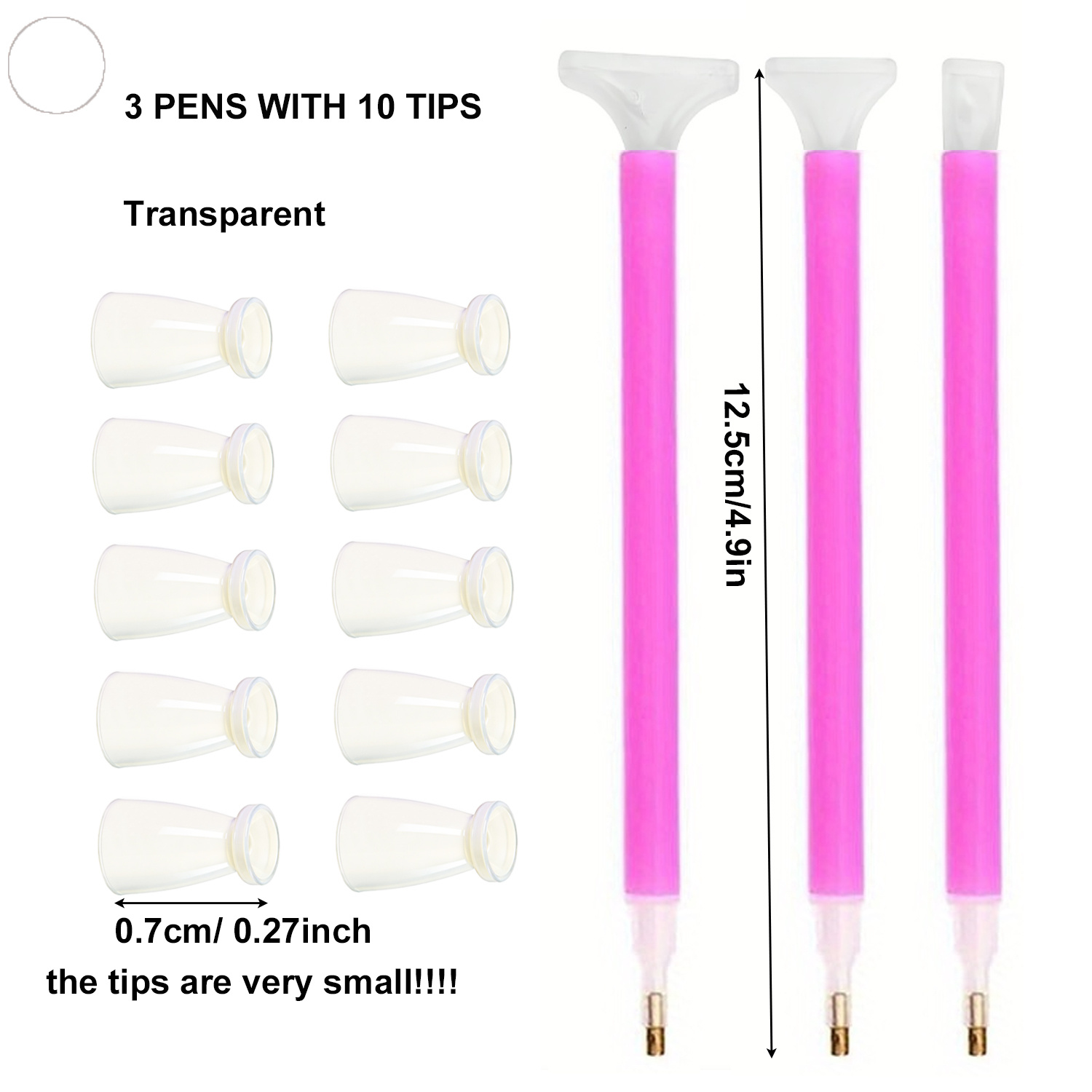 Set di 10 punte in silicone e  - Embroidery Details recensione e prezzo