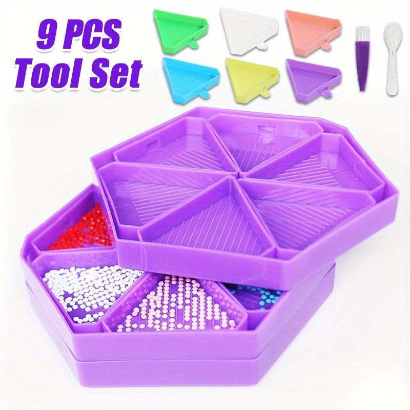 Set di 9 Nuovi Vassoi per Diam - Embroidery Details recensione e prezzo