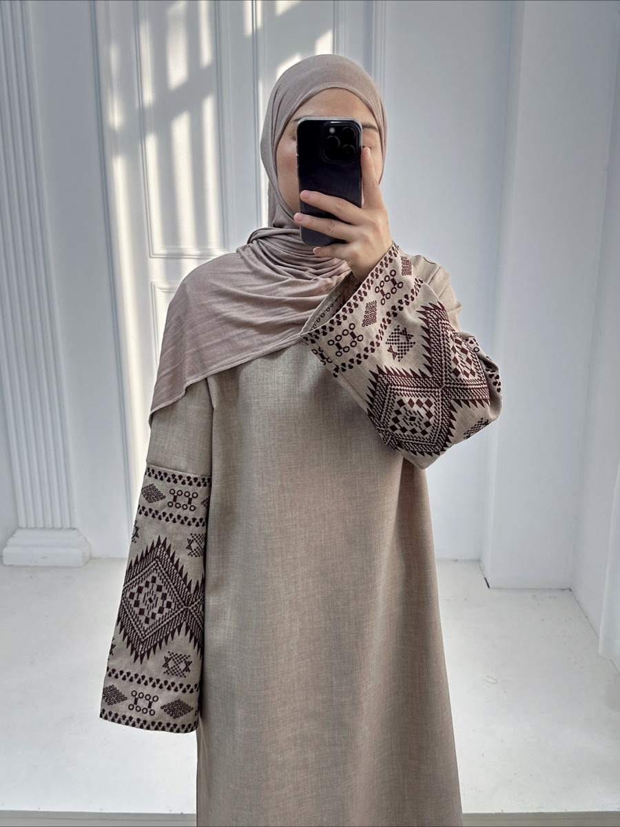 Eid Abaya musulmano per le don - Embroidery Arabic recensione e prezzo
