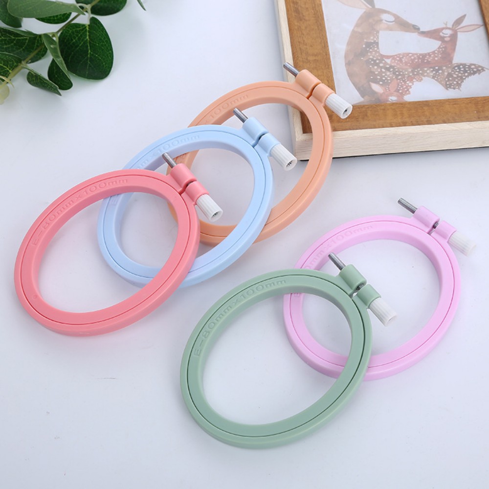 Cerchi da ricamo in plastica o - Embroidery Hoop Square recensione e prezzo