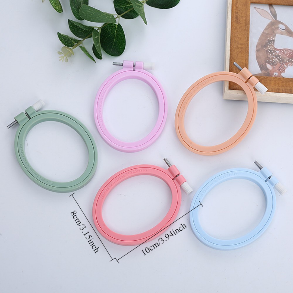 Cerchi da ricamo in plastica o - Embroidery Hoop Square recensione e prezzo