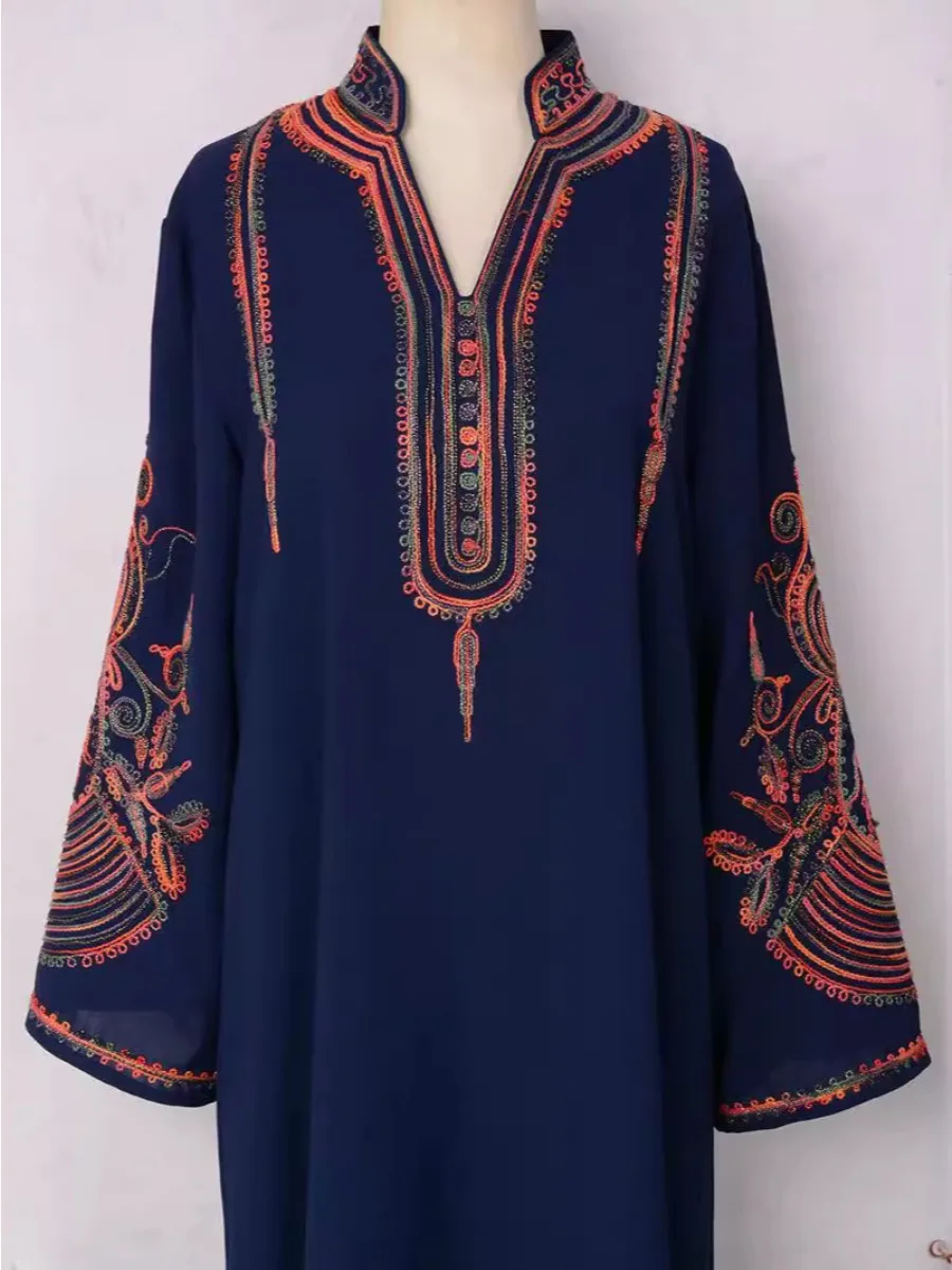 Marocchino Caftano Abaya Per L - Embroidery Arabic recensione e prezzo