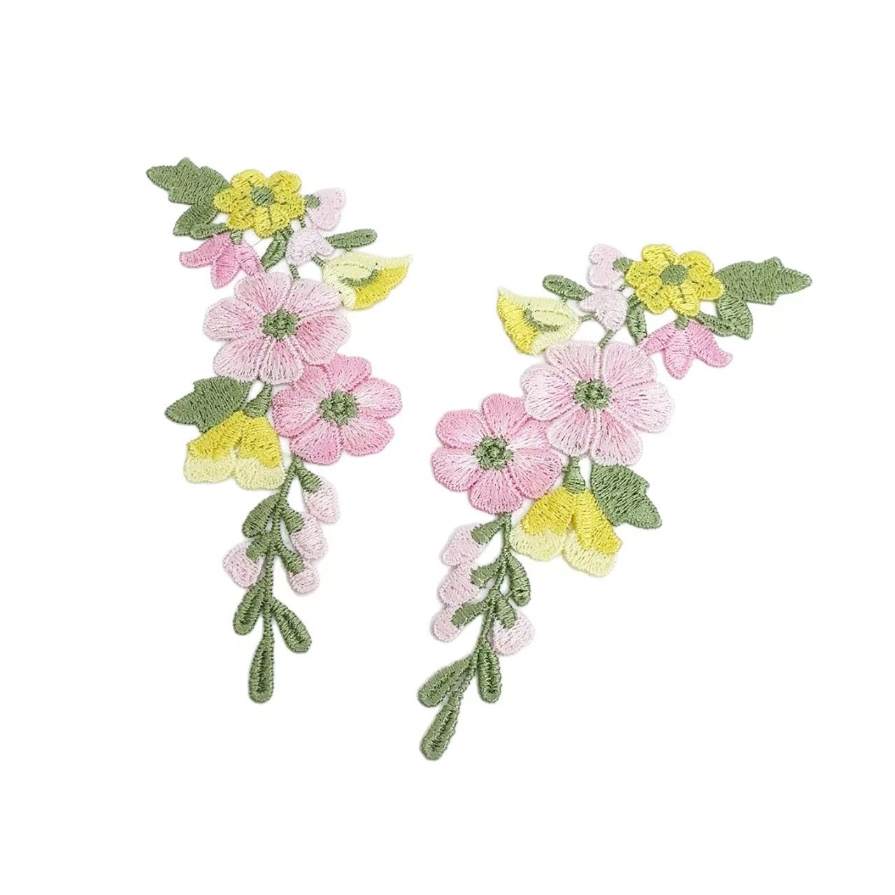 10 Pz/lotto 5.5*13 cm Rosa Gia - Embroidery Yellow Flower recensione e prezzo