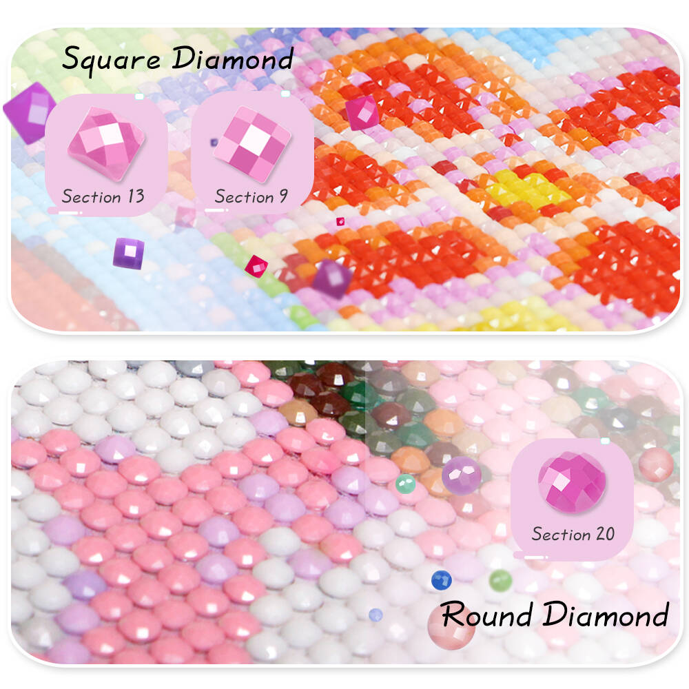 Huacan nuovi arrivi 2025 pittu - Embroidery Hoop Square recensione e prezzo