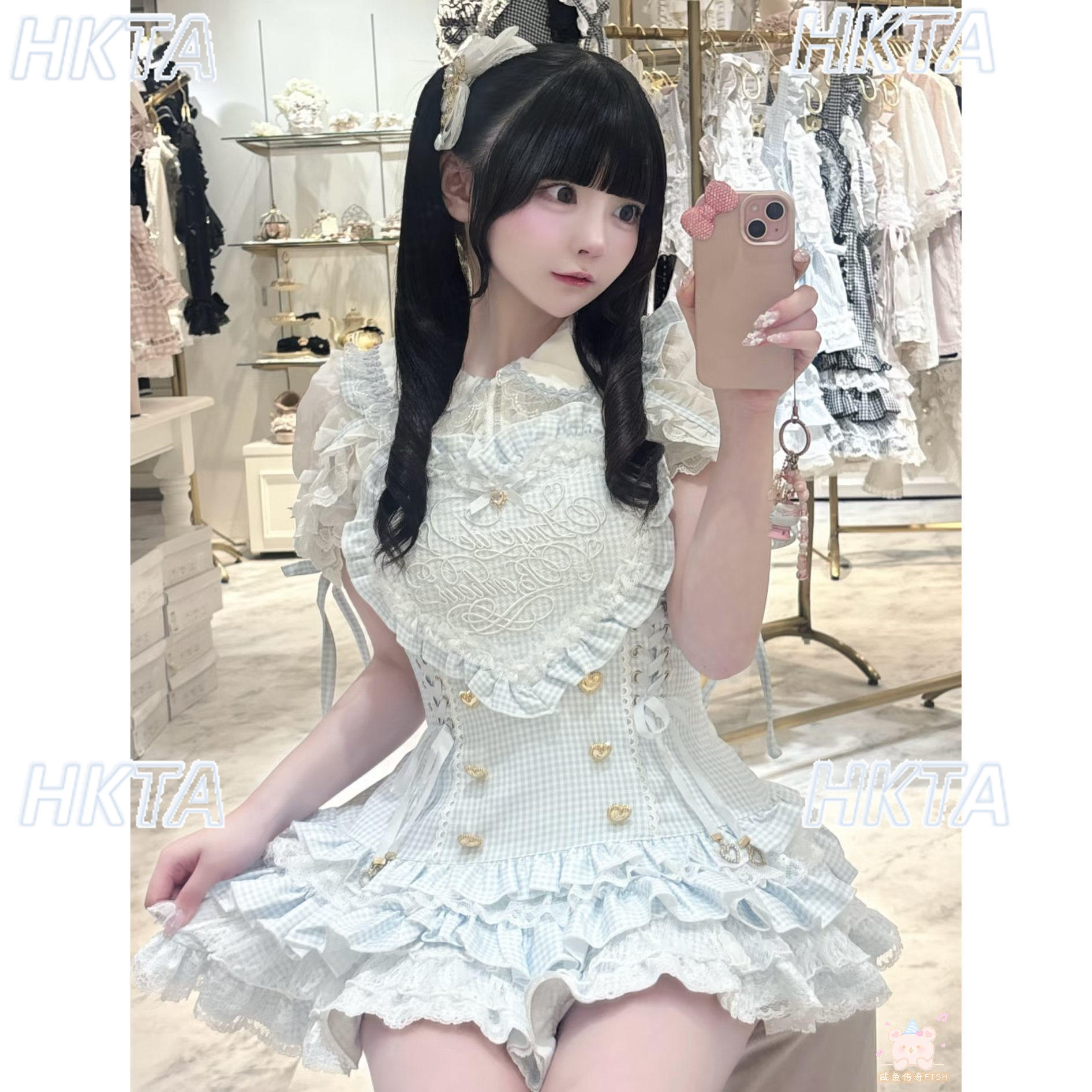Completo set Lolita da donna:  - Embroidery Love recensione e prezzo