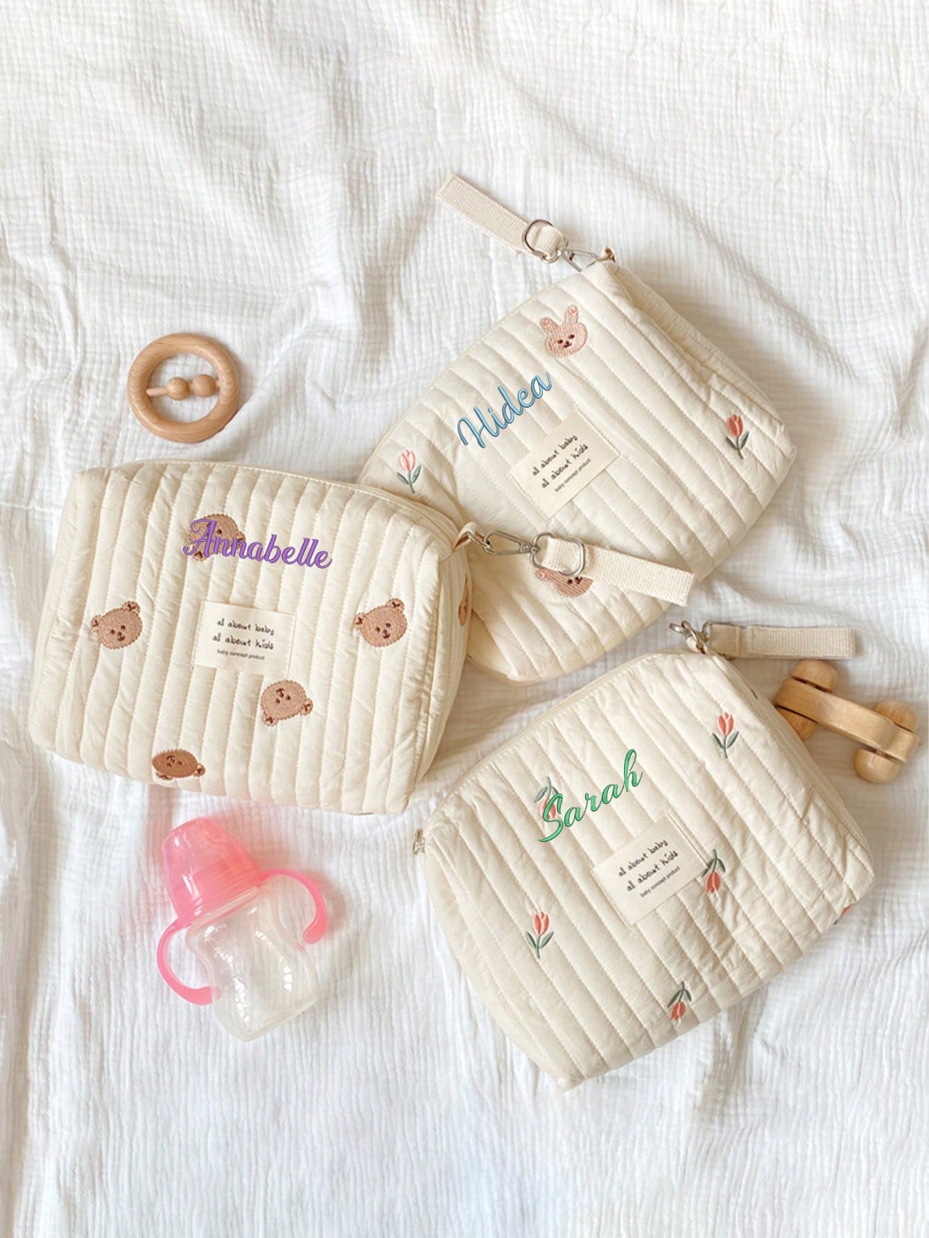 Borsa per pannolini con ricamo - Embroidery And Quilting recensione e prezzo