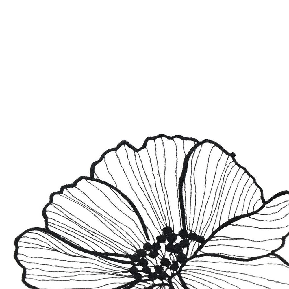 Applicazione Ricamata a Forma  - Embroidery On Black Shirt recensione e prezzo